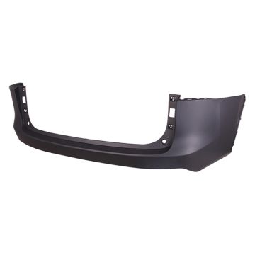 Bumper Cover Rear From 4-19 w/o Park Distance Sensors Primed for Lexus NX200t NX300 NX300h