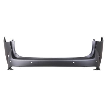 Bumper Cover Rear Except F SPORT HANDLING w/o Advanced Parking System w/Parking Sensors Primed North America Built CAPA for Lexus RX350 RX350h RX500h