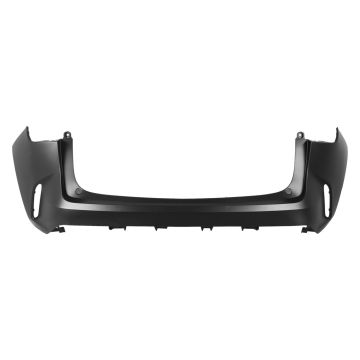 Bumper Cover Rear Upper w/o Adv Parking System w/o Park Distance Sensors Primed North America Built for Lexus NX250 NX350 NX350h NX450h+