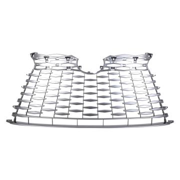Grille Assembly Except F SPORT HANDLING w/o Camera w/o Parking Sensors Silver North America Built CAPA for Lexus RX350 RX350h