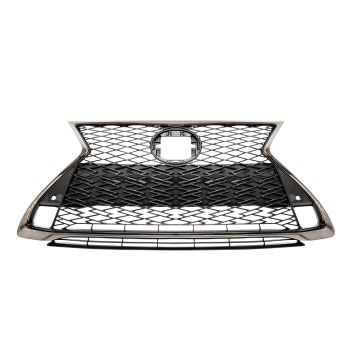 Grille Assembly w/F Sport Pkg w/o Black Line Edition w/Park Distance Sensors for Lexus RC300 RC350
