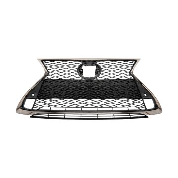 Grille Assembly w/F Sport Pkg w/o Black Line Edition w/Park Distance Sensors for Lexus RC300 RC350