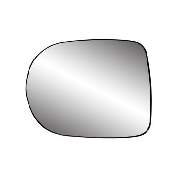 Door Mirror Glass Left w/o Memory Heated Flat Canada Built for Lexus RX350 2010-2012