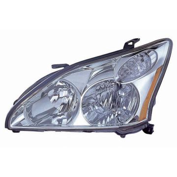 Headlight Assembly Composite Left w/o HID Lamps CAPA for Lexus RX330 2004-2006