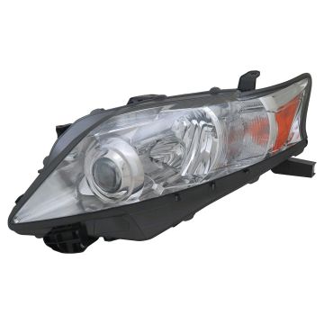 Headlight Assembly Composite Left HID Canada Built CAPA for Lexus RX350 2010-2012
