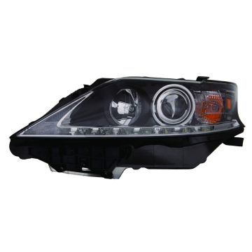 Headlight Assembly Composite Left Halogen Canada Built CAPA for Lexus RX350 RX450h
