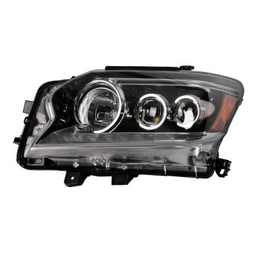 Headlight Assembly Composite Left LED CAPA for Lexus GX460 2014-2019