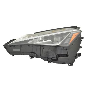 Headlight Assembly Composite Left w/o Black Line Edition Single Beam w/o Fog Lamps for Lexus UX200 UX250h