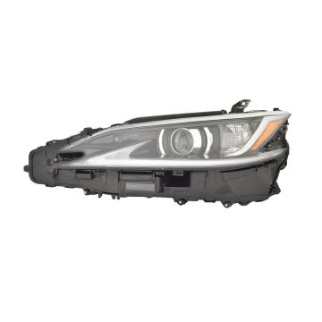 Headlight Assembly Composite Left w/o LED Signal Lamp Japan Built CAPA for Lexus ES300h ES350