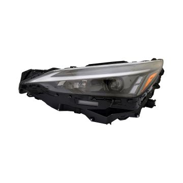 Headlight Assembly Composite Left w/o Adaptive Headlamps Single Beam North America Built CAPA for Lexus NX250 NX350 NX350h