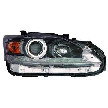 Headlight Assembly Composite Right Halogen CAPA for Lexus CT200h 2011-2017