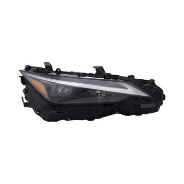 Headlight Assembly Composite Right w/o LED Signal Lamp w/o LED High Beam CAPA for Lexus IS300 IS350 IS500