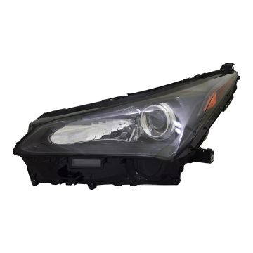 Headlight Lens Housing Left Single Beam w/o F Sport Pkg Lens/Housing Only Standard Type CAPA for Lexus NX200t NX300h