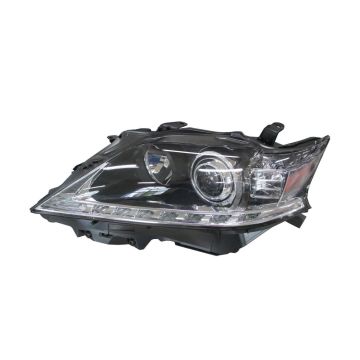 Headlight Lens Housing Left HID Canada Built CAPA for Lexus RX350 RX450h