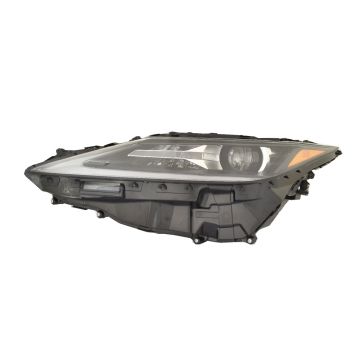 Headlight Lens Housing Left Single Beam CAPA for Lexus RX450hL 2020-2022