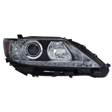 Headlight Lens Housing Right Halogen Projector Type CAPA for Lexus ES300h ES350