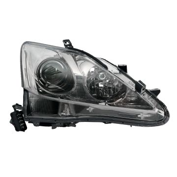 Headlight Lens Housing Right w/o F Sport Pkg w/o Auto Leveling for Lexus IS250 IS350