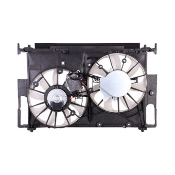 Engine Cooling Fan Assembly Motor/Blade/Shroud Dual Fan Assy w/Module for Lexus NX300h 2015-2021