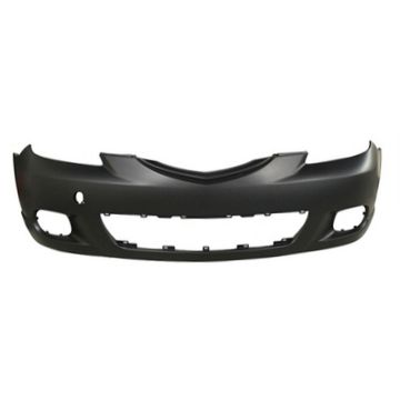 Bumper Cover Front Primed for Mazda 3 Hatchback 2004-2006