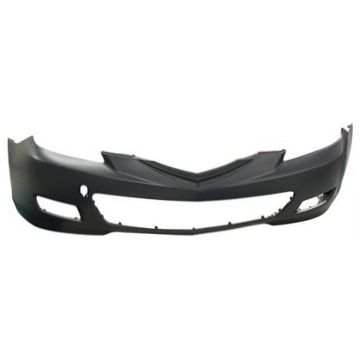 Bumper Cover Front Primed CAPA for Mazda 3 Hatchback 2007-2009