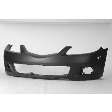 Bumper Cover Front for Mazda 6 S i GS GT 2006-2008