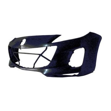 Bumper Cover Front Primed for Mazda 3 2012-2013