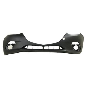 Bumper Cover Front Primed CAPA for Mazda 3 Sedan Hatchback 2014-2016
