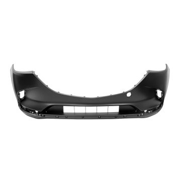 Bumper Cover Front w/o Parking Sensors Primed CAPA for Mazda CX-9 2016-2023