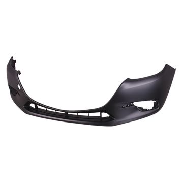 Bumper Cover Front Primed Mexico Built for Mazda 3 2017-2018