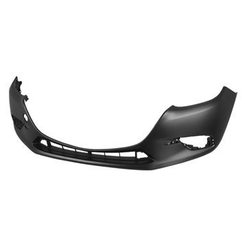 Bumper Cover Front Primed Mexico Built CAPA for Mazda 3 2017-2018