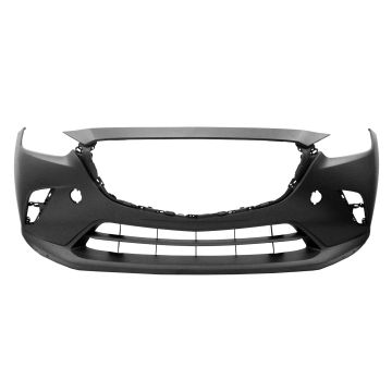 Bumper Cover Front w/Chrome Molding Primed for Mazda CX-3 2019-2022
