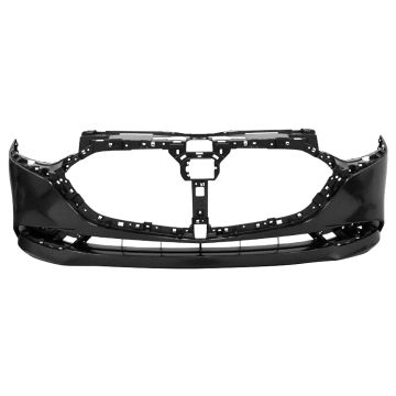 Bumper Cover Front Primed Mexico Built for Mazda 3 Sedan 2019-2024