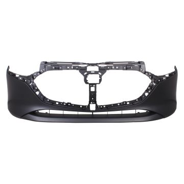Bumper Cover Front Primed CAPA for Mazda 3 Hatchback 2019-2024