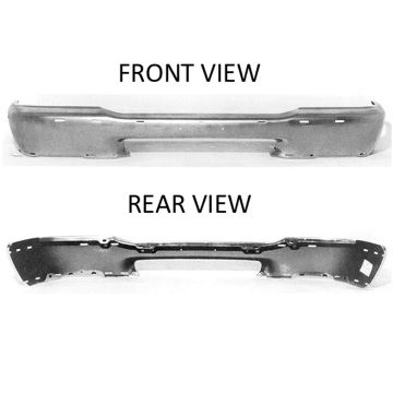 Bumper Face Bar Front Primed for Mazda B2500 B3000 B4000