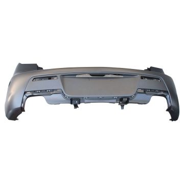Bumper Cover Rear Primed CAPA for Mazda 3 Hatchback 2007-2009
