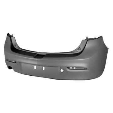 Bumper Cover Rear Primed for Mazda 3 Hatchback 2010-2013