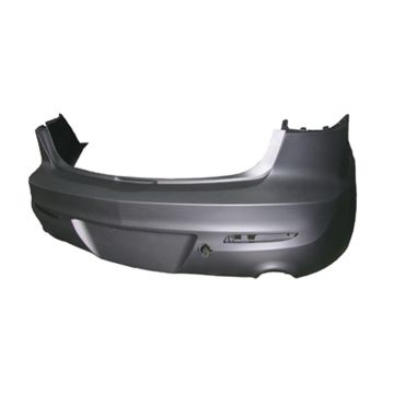 Bumper Cover Rear Primed CAPA for Mazda 3 Sedan 2010-2013