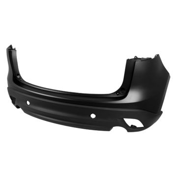 Bumper Cover Rear w/o Park Assist Textured Lower Primed CAPA for Mazda CX-5 2013-2016