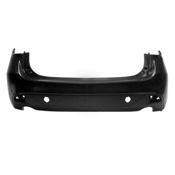 Bumper Cover Rear Primed CAPA for Mazda 3 Hatchback 2014-2016