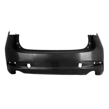 Bumper Cover Rear Primed Japan/Mexico Built CAPA for Mazda 3 Hatchback 2017-2018