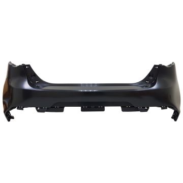 Bumper Cover Rear w/o Parking Sensors Primed CAPA for Mazda 3 Hatchback 2019-2021