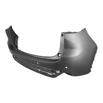 Bumper Cover Rear Upper Hofu Plant w/Parking Sensors Primed CAPA for Mazda CX-5 2022-2024