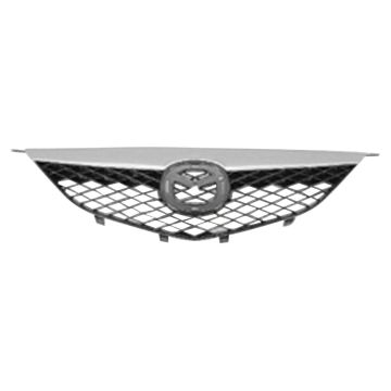 Grille Assembly Includes Chrome Molding Standard Type for Mazda 6 2003-2005