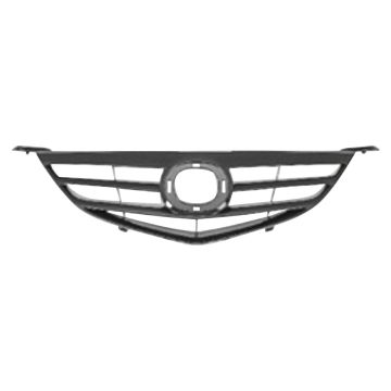 Grille Assembly Sport Type Black for Mazda 3 Sedan 2004-2006