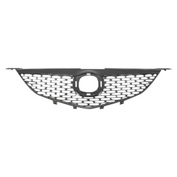 Grille Assembly Standard Type Matte-Black for Mazda 3 Sedan 2004-2006