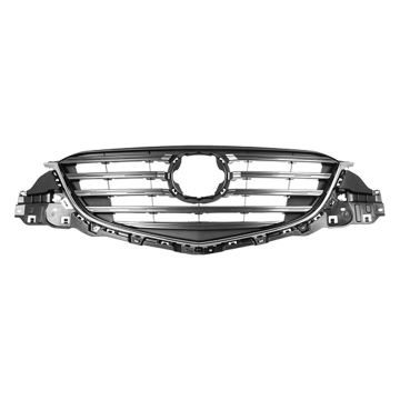 Grille Assembly w/Dark Gray/Chrome Molding for Mazda CX-5 2016