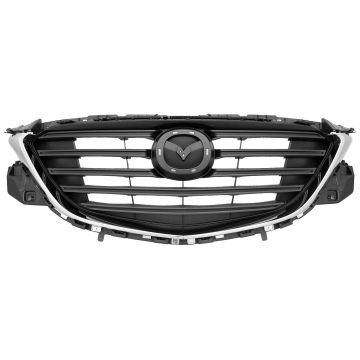 Grille Assembly Black for Mazda CX-9 GS GS-L Touring 2016-2020