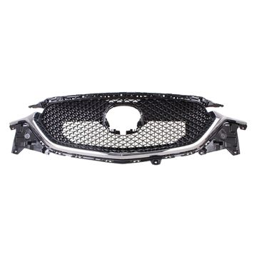 Grille Assembly w/Chrome Moulding CAPA for Mazda CX-5 Grand Touring Reserve Signature 2019-2021