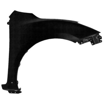 Fender Front Right w/o Stone Guard w/o Side Signal Lamps w/Molding Hole CAPA for Mazda 3 Hatchback 2010-2013