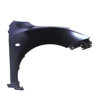 Fender Front Right w/Stone Guard w/Side Signal Lamps w/o Molding Hole for Mazda 3 2010-2011